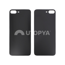 Vitre Arrière Grise Sidéral iPhone 8 Plus (Large Hole) (Sans Logo)