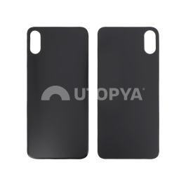 Vitre Arrière Grise Sidéral iPhone X (Large Hole) (Sans Logo)