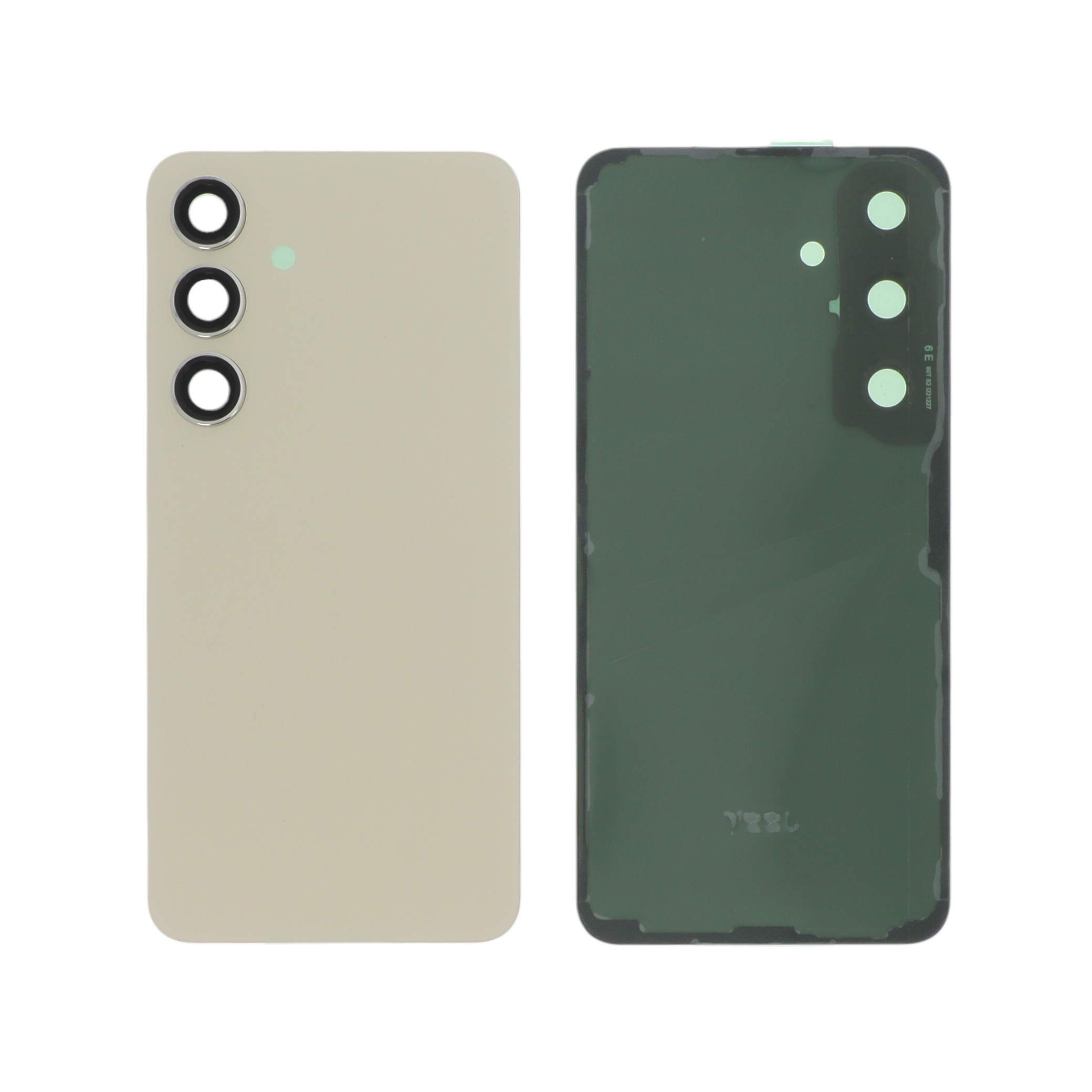 Vitre Arrière Jaune Ambre Galaxy S24 (S921B) (Sans logo)