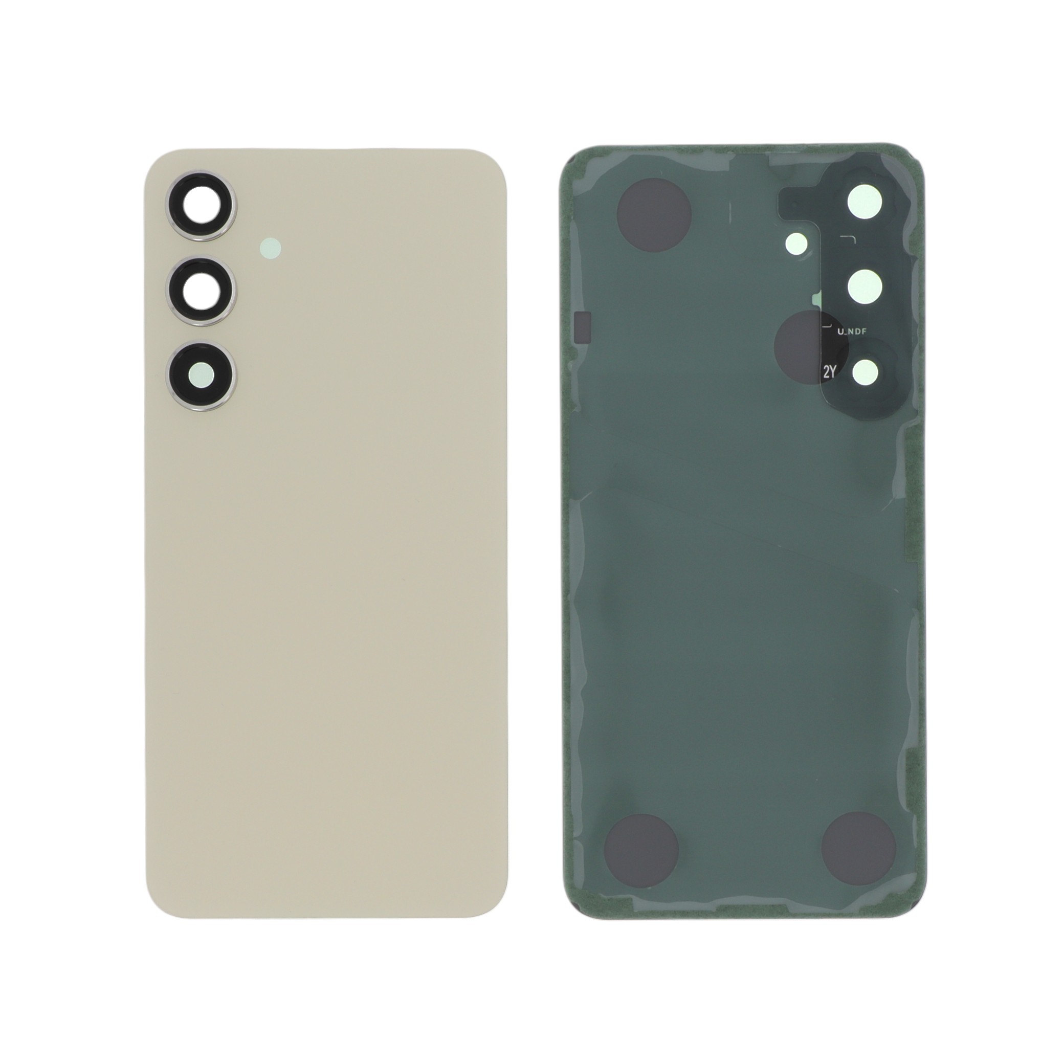 Vitre Arrière Jaune Ambre Galaxy S24+ (S926B) (Sans logo)