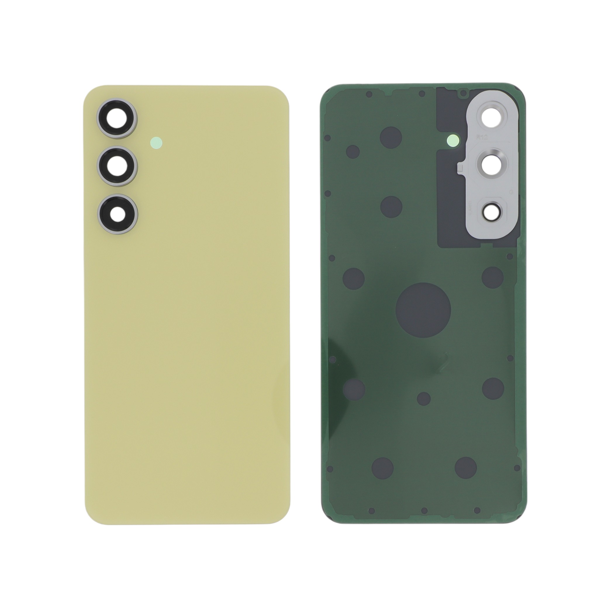 Vitre Arrière Jaune Galaxy S24 FE (S721B) (Sans Logo)