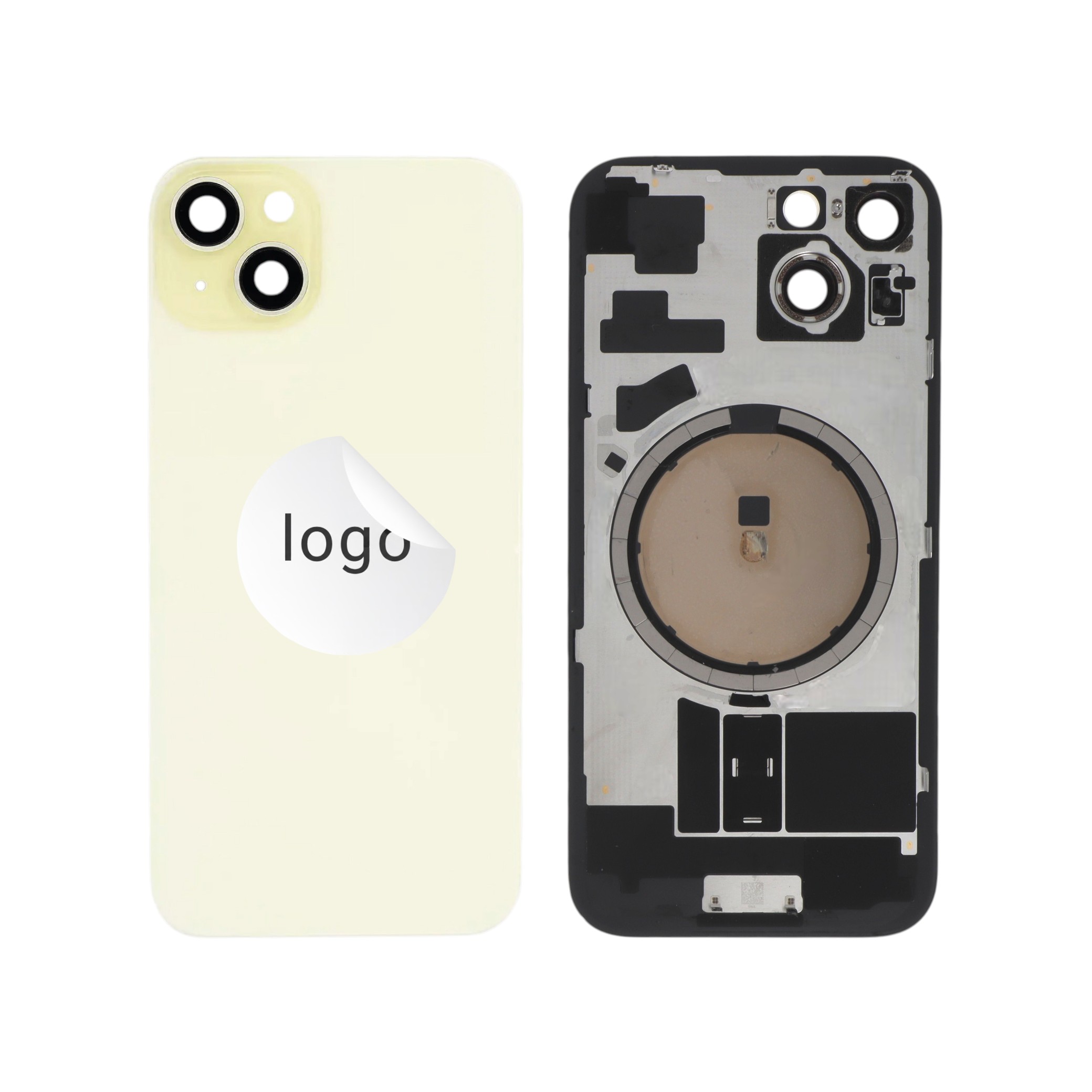 Vitre Arrière Jaune iPhone 15 (Pulled C)