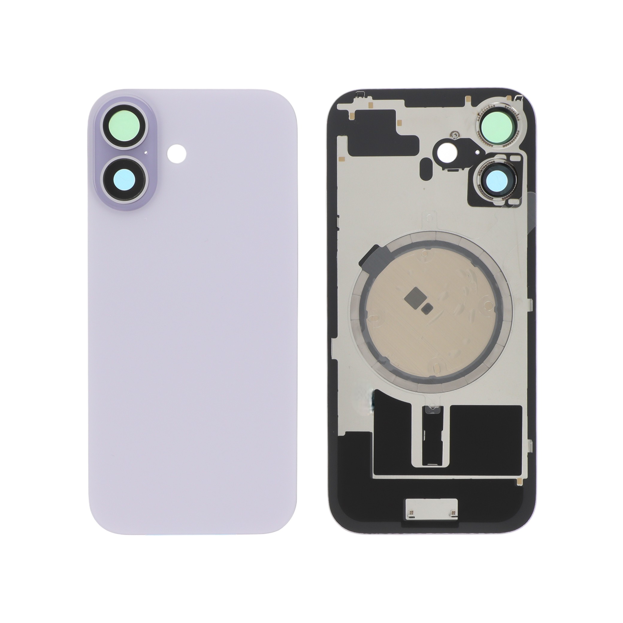 Vitre Arrière Lavande iPhone 17 (Sans Logo)