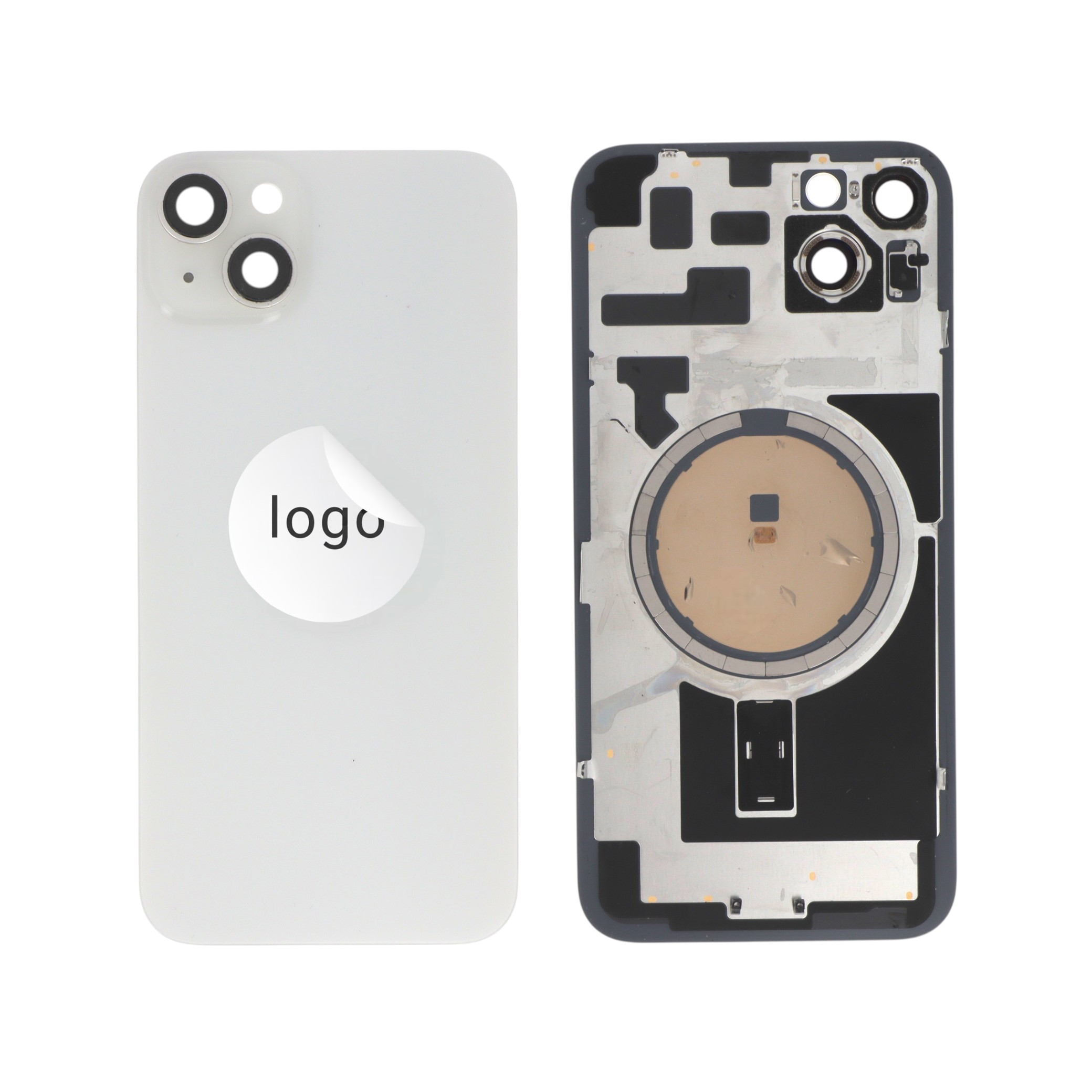 Vitre Arrière Lumière Stellaire iPhone 14 Plus (Pulled B)