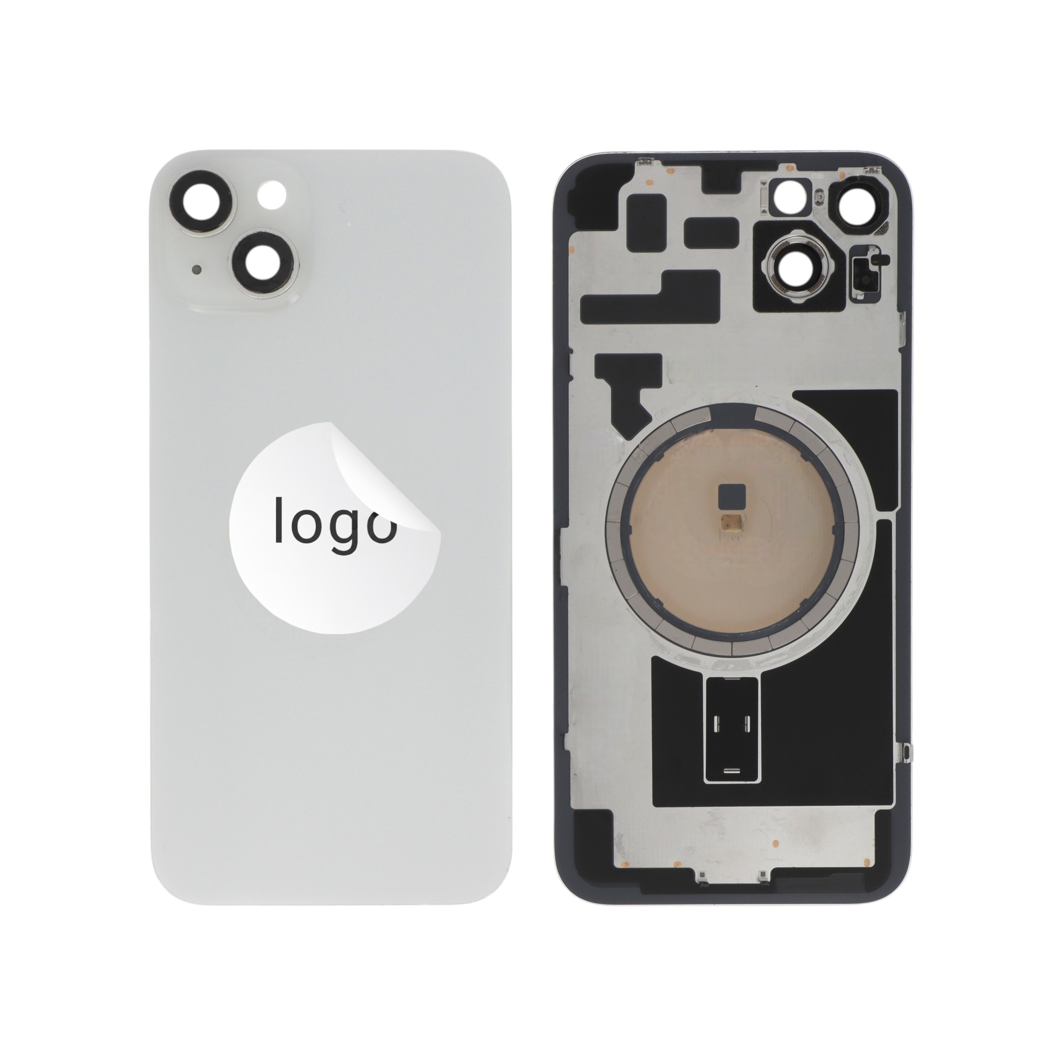 Vitre Arrière Lumière Stellaire iPhone 14 Plus (Pulled C)