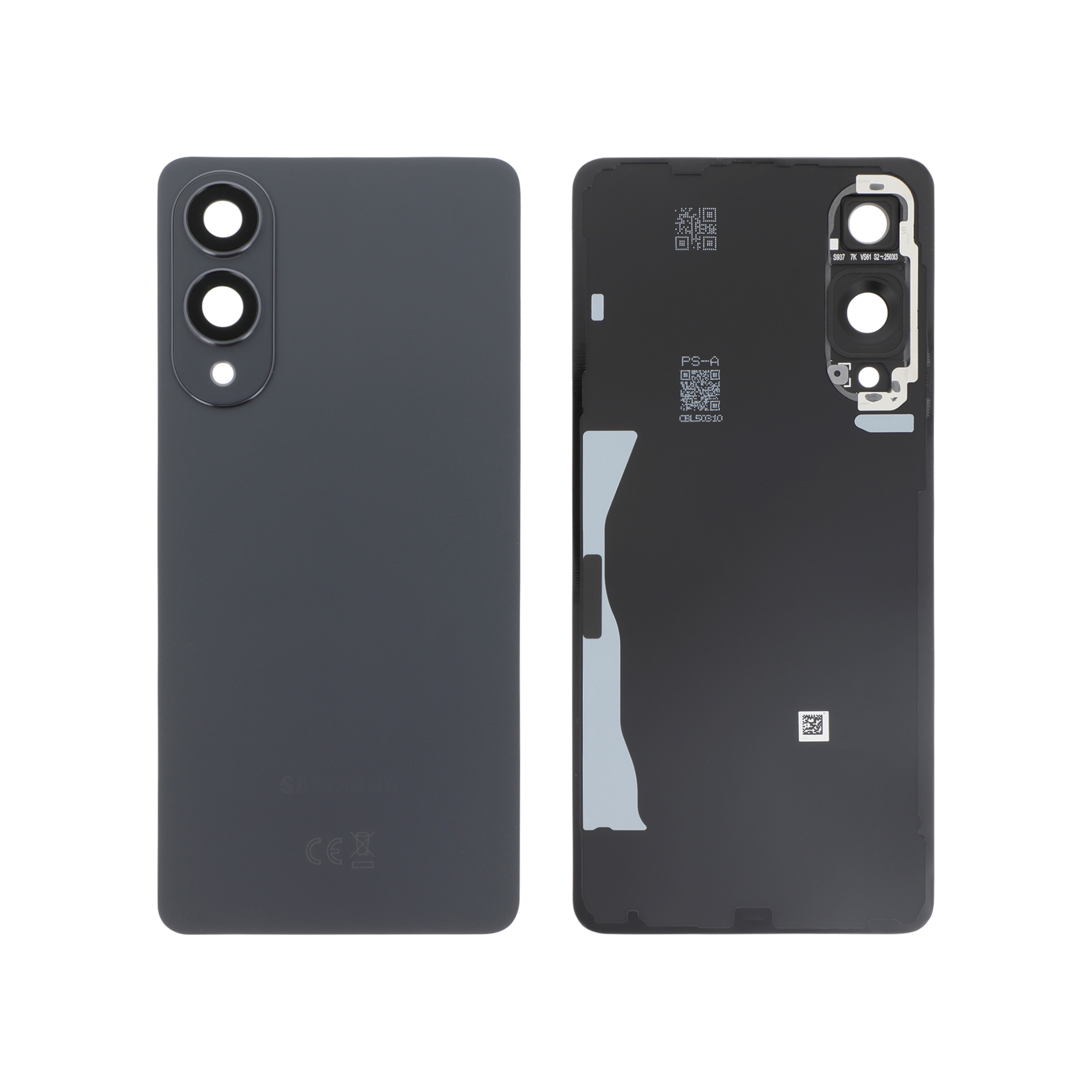 Vitre Arrière Noir Titane Galaxy S25 Edge (S937B)
