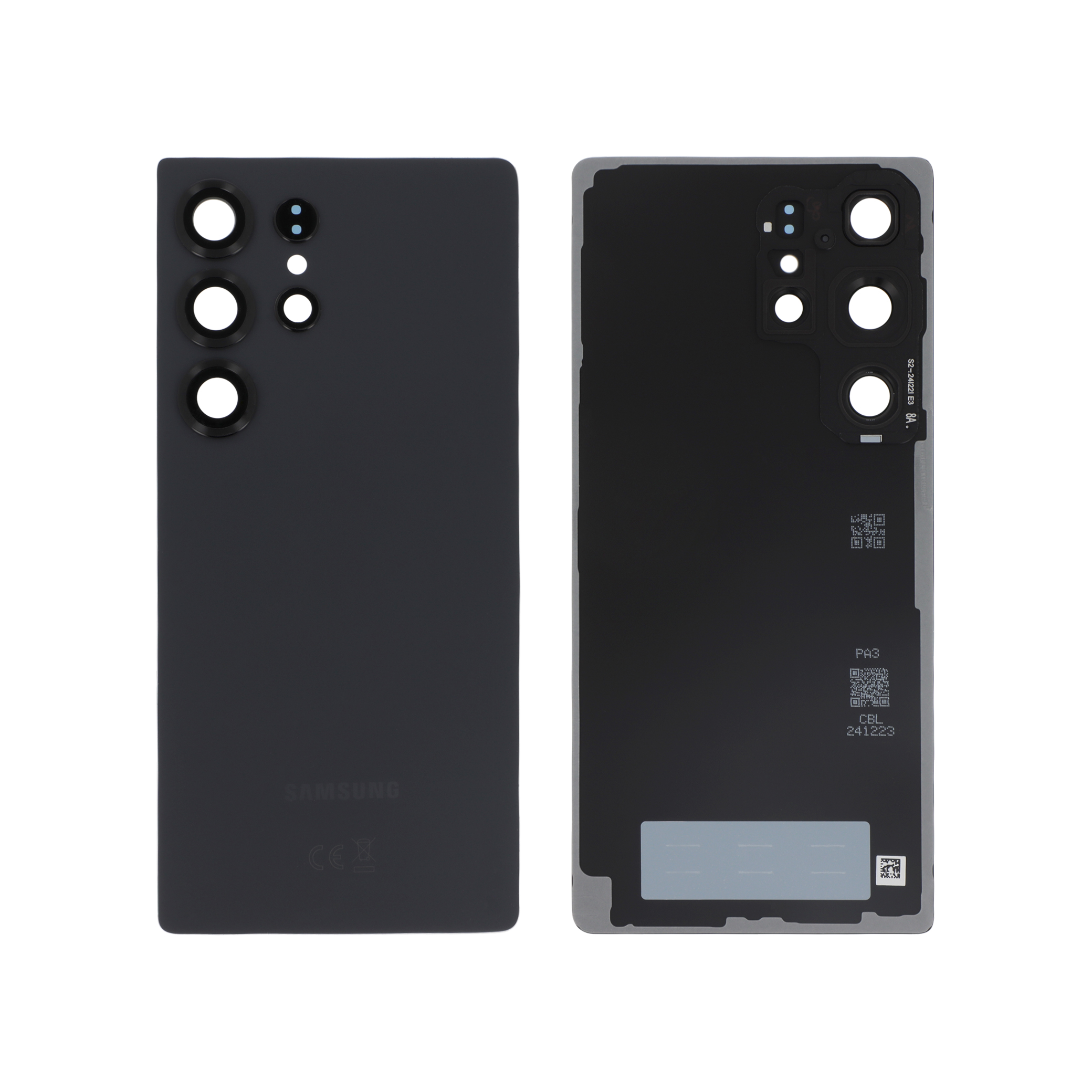 Vitre Arrière Noir Titane Galaxy S25 Ultra (S938B)