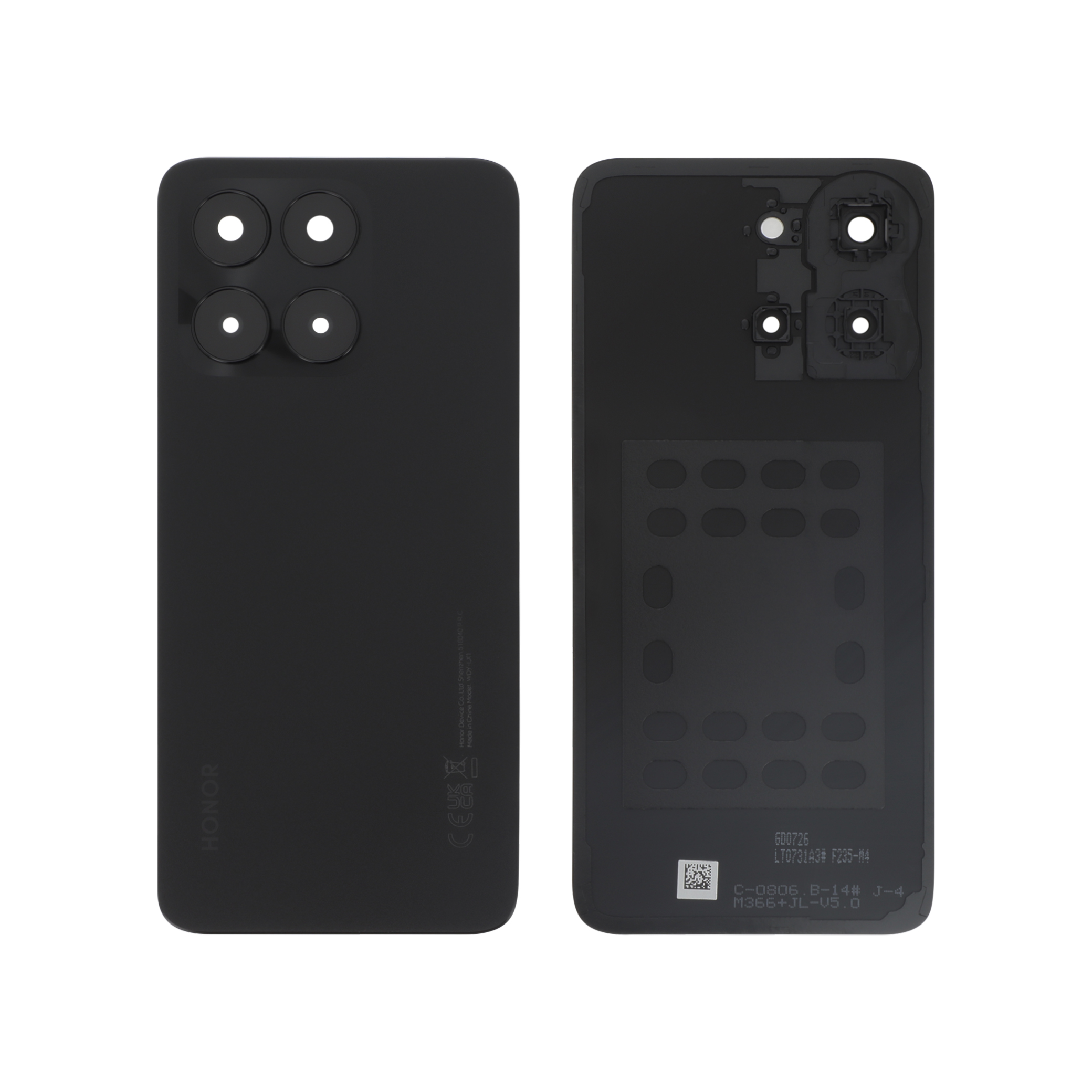 Vitre Arrière Noire Honor X6a