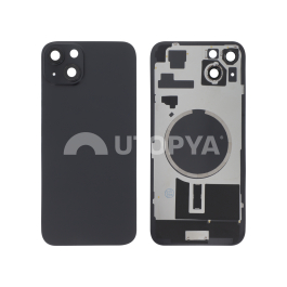 Vitre Arrière Noire iPhone 15 Plus (Avec MagSafe) (Sans Logo)