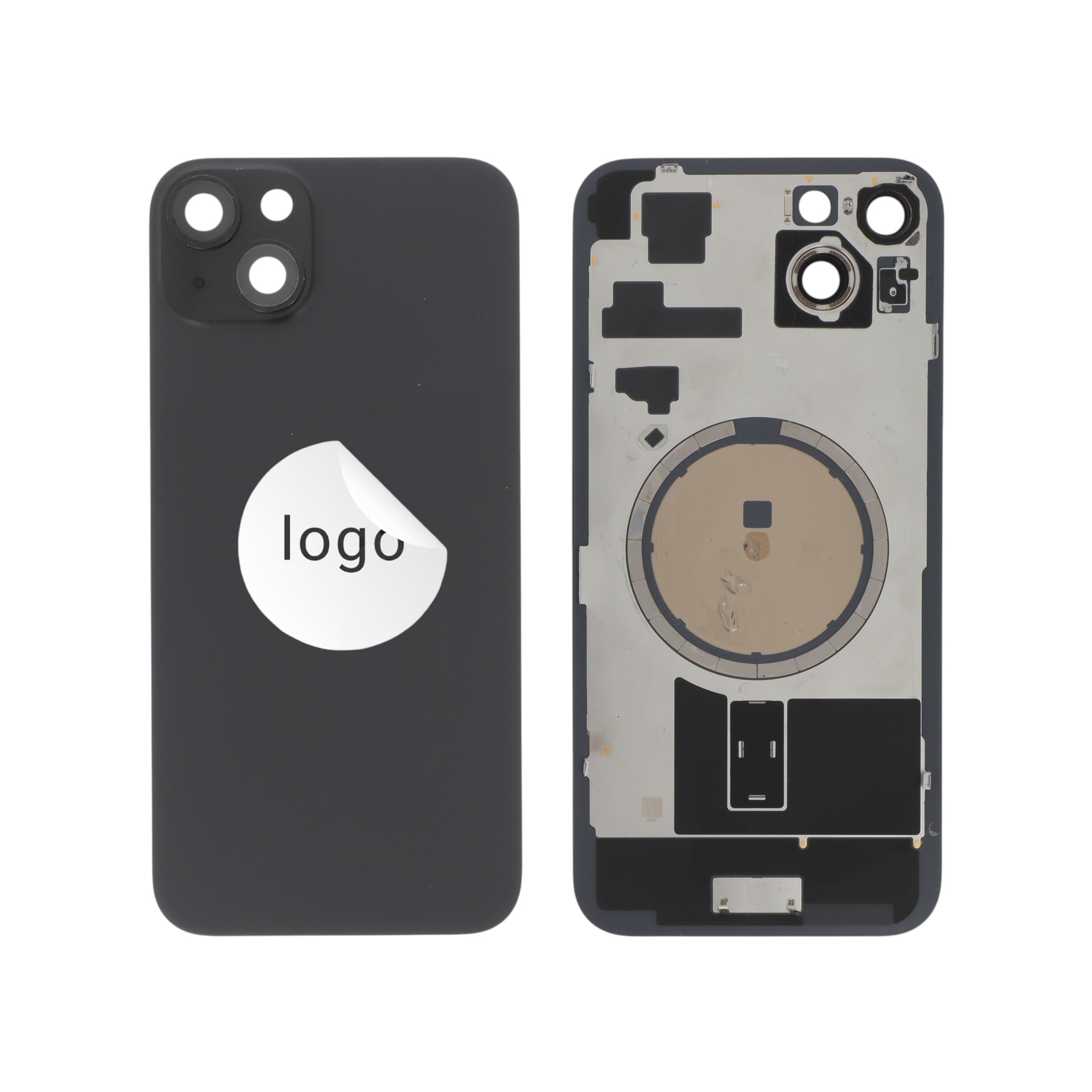 Vitre Arrière Noire iPhone 15 Plus (Pulled A)