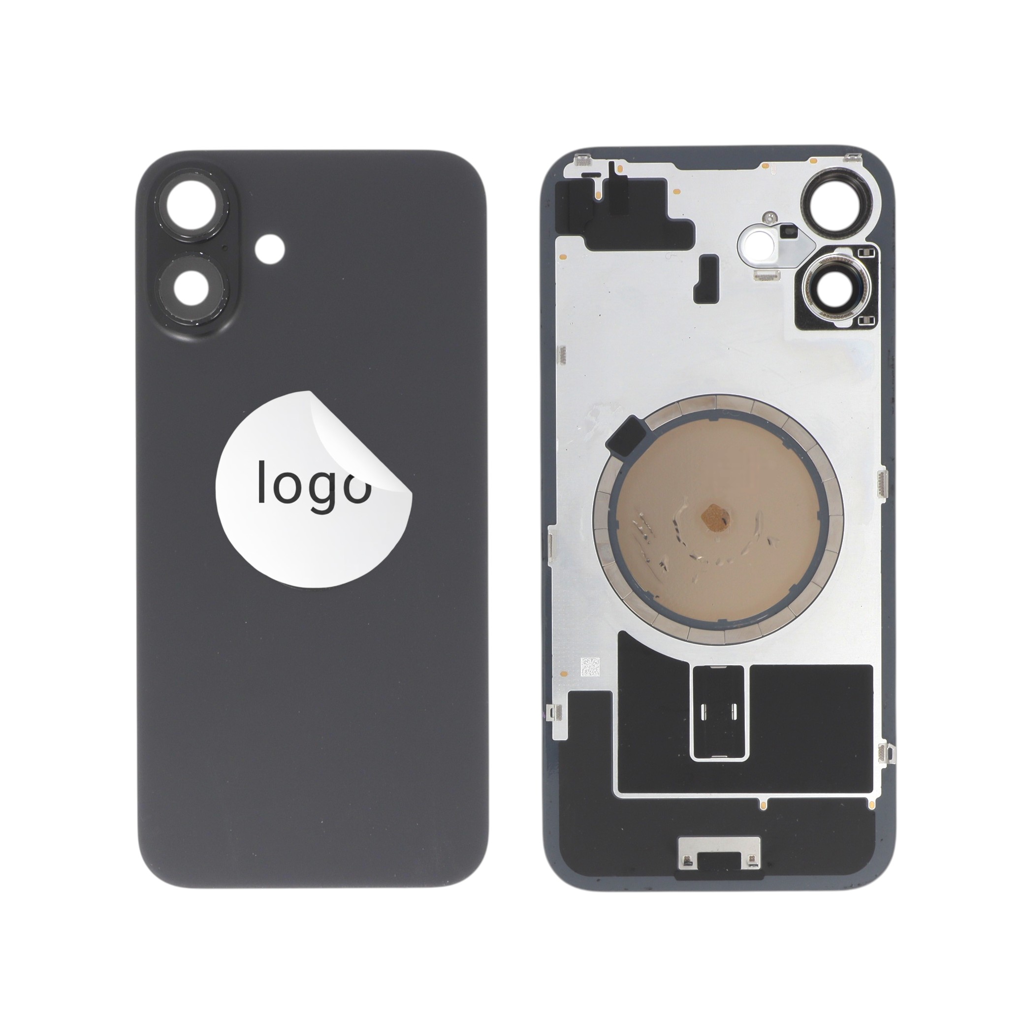 Vitre Arrière Noire iPhone 16 Plus (Pulled B)