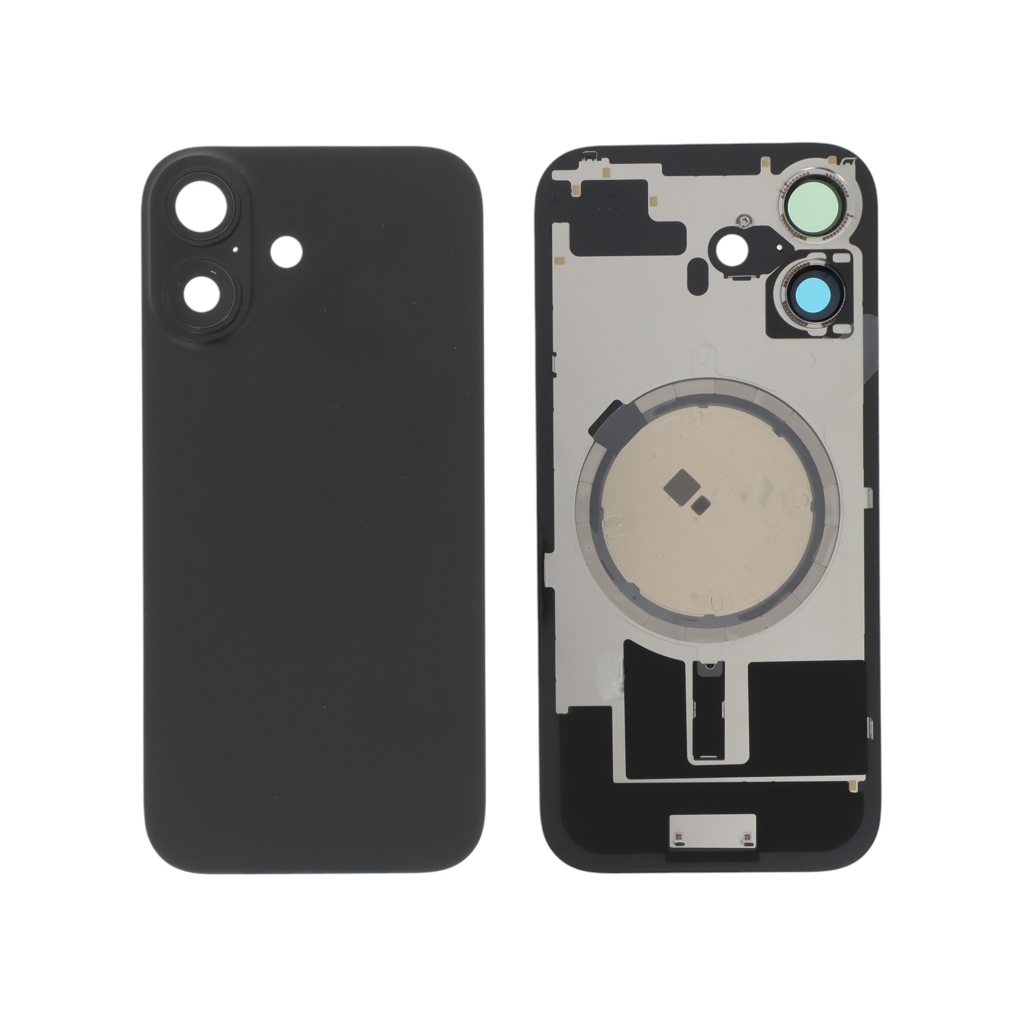 Vitre Arrière Noire iPhone 17 (Sans Logo)