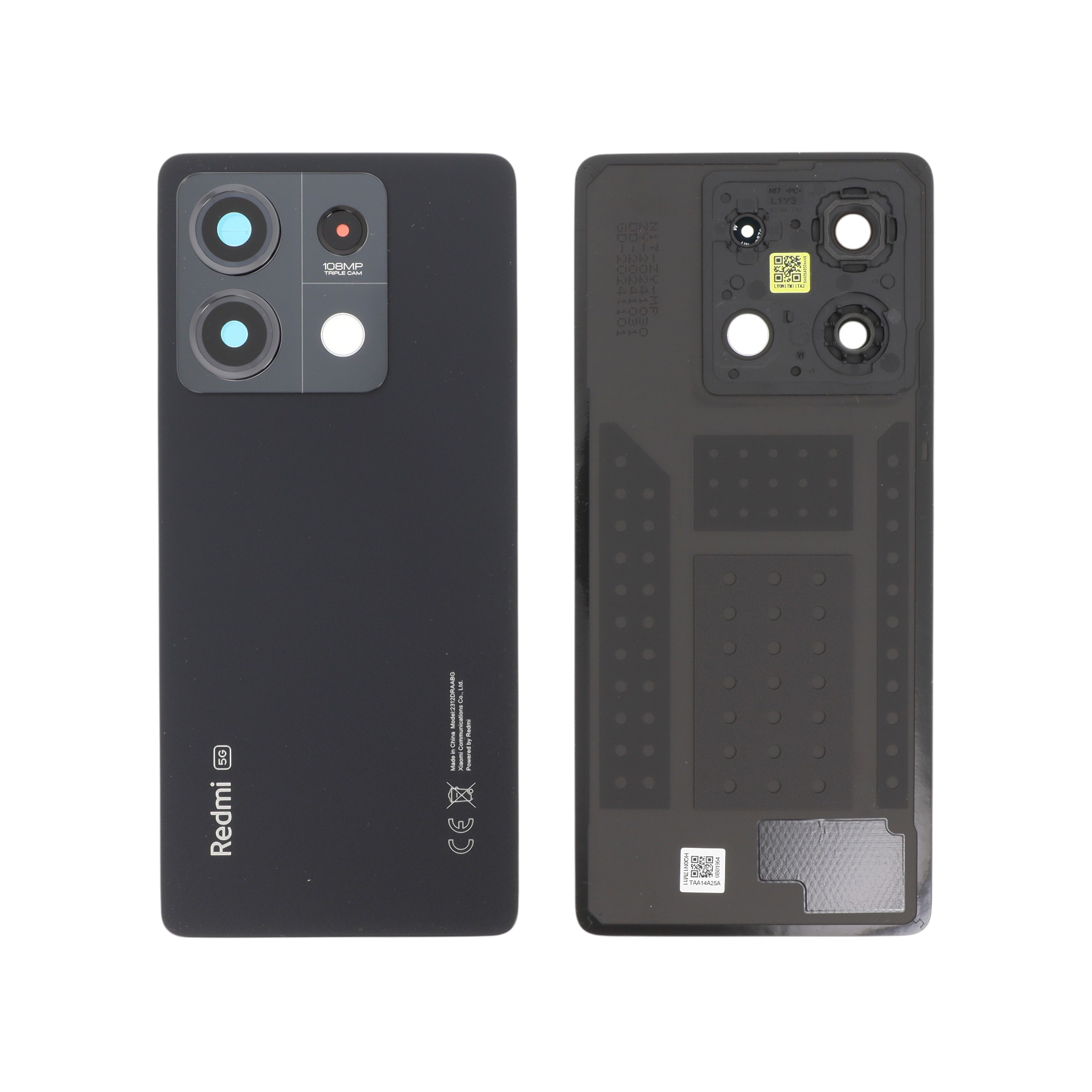 Vitre Arrière Noire Redmi Note 13 5G