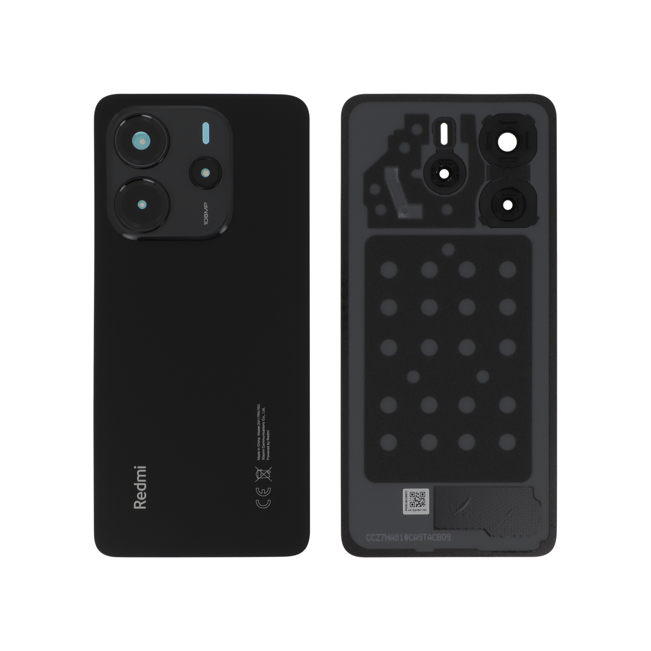 Vitre Arrière Noire Redmi Note 14 4G
