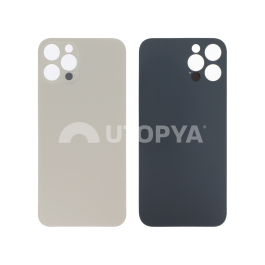 Vitre Arrière Or iPhone 12 Pro (Large Hole) (Sans Logo)