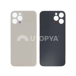 Vitre Arrière Or iPhone 12 Pro Max (Large Hole) (sans Logo)