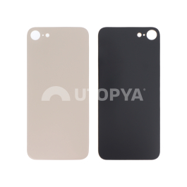 Vitre Arrière Or iPhone 8/SE2 (Large Hole) (Sans Logo)