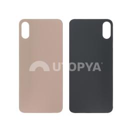 Vitre Arrière Or iPhone XS (Large Hole) (Sans Logo)