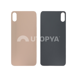 Vitre Arrière Or iPhone XS Max (Large Hole) (Sans Logo)