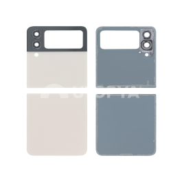 Vitre Arrière Or Rose Galaxy Z Flip4 (F721B) (Sans logo)