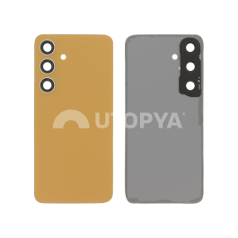 Vitre Arrière Orange Galaxy S24 (S921B) (Sans logo)