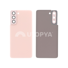 Vitre Arrière Rose Galaxy S21 5G (G991B) (Sans logo)