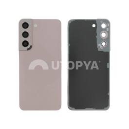 Vitre Arrière Rose Galaxy S22 (S901B) (Sans logo)