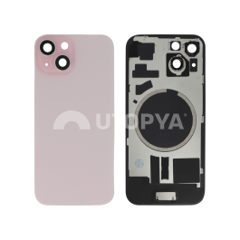 Vitre Arrière Rose iPhone 15 (Avec MagSafe) (Sans Logo)