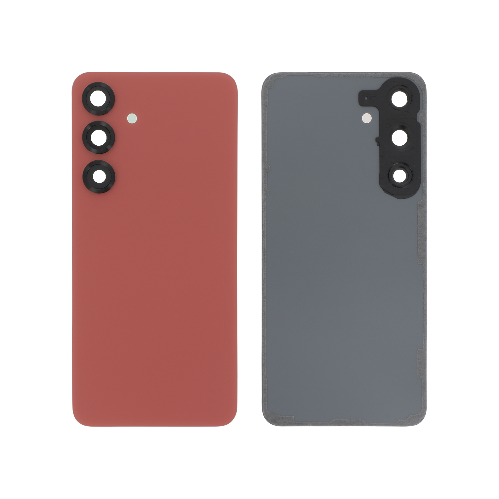 Vitre Arrière Rouge Corail Galaxy S25+ (S936B) (Sans logo)