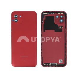 Vitre Arrière Rouge Galaxy A03 (A035G)