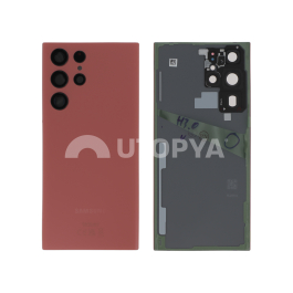 Vitre Arrière Rouge Galaxy S22 Ultra (S908)