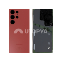 Vitre Arrière Rouge Galaxy S23 Ultra (S918B)