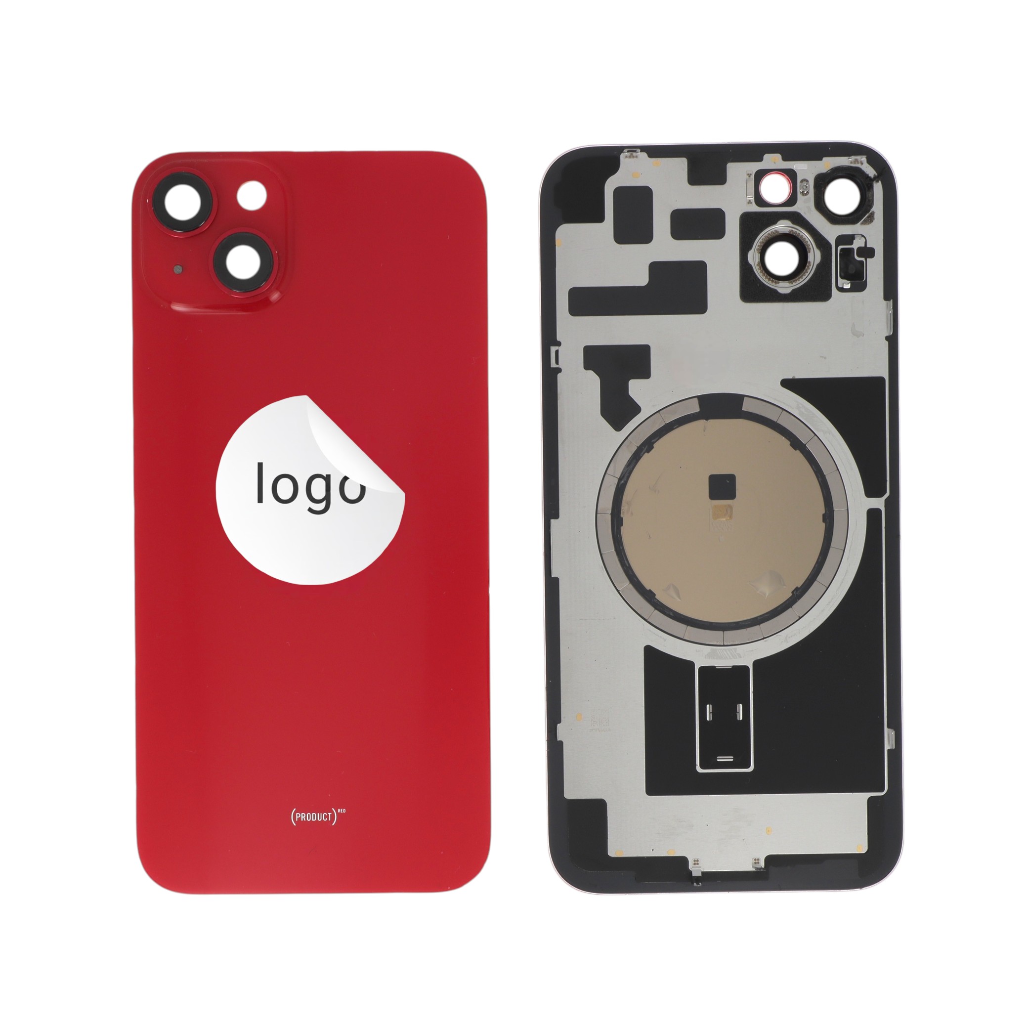 Vitre Arrière Rouge iPhone 14 Plus (Pulled B)
