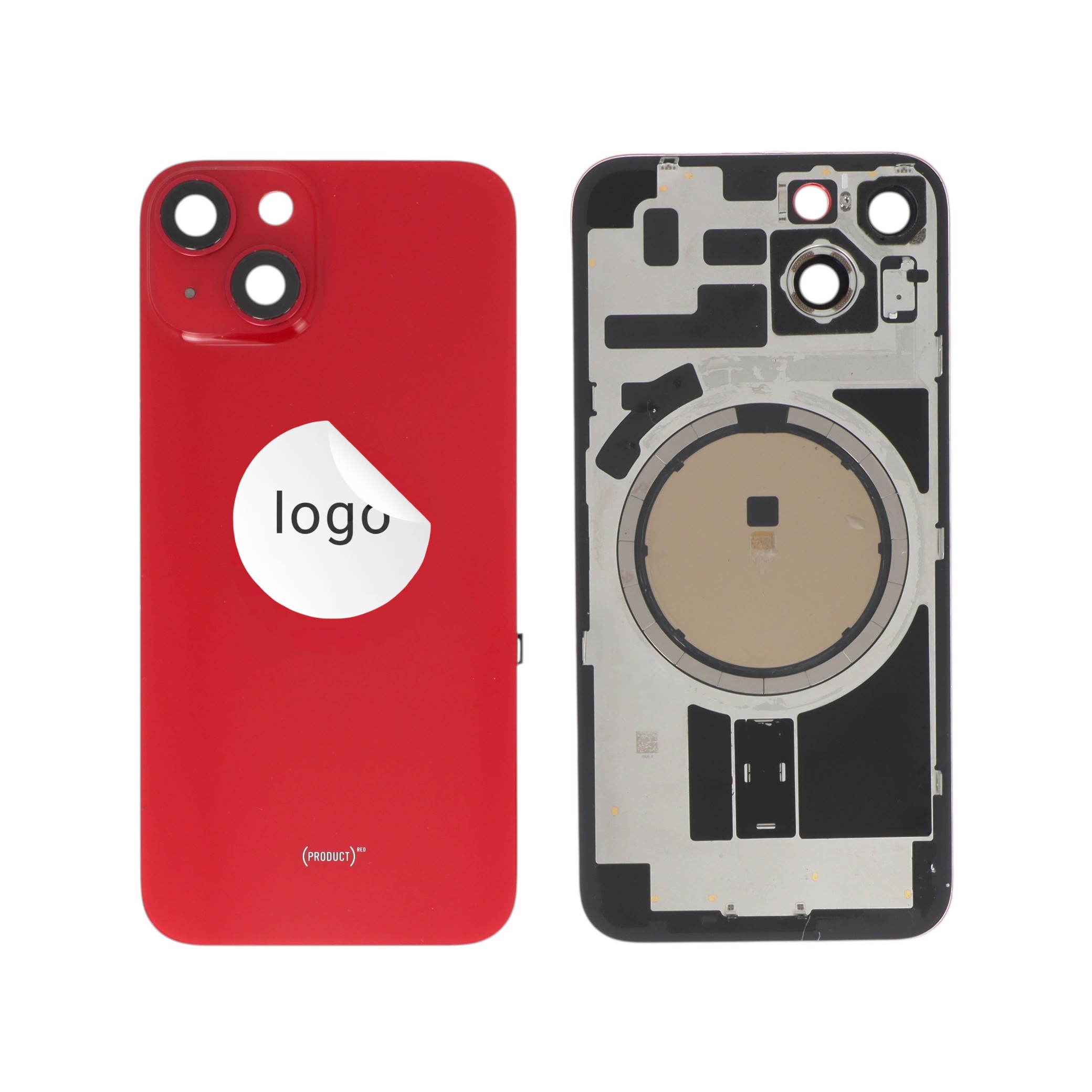 Vitre Arrière Rouge iPhone 14 (Pulled B)