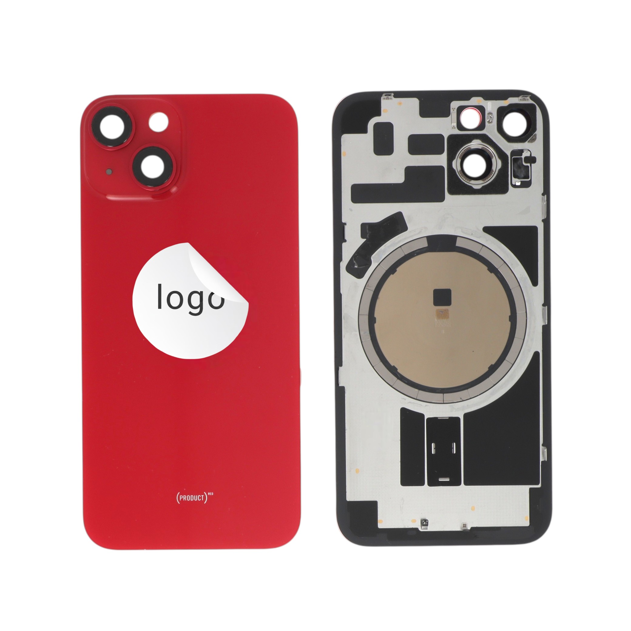 Vitre Arrière Rouge iPhone 14 (Pulled C)