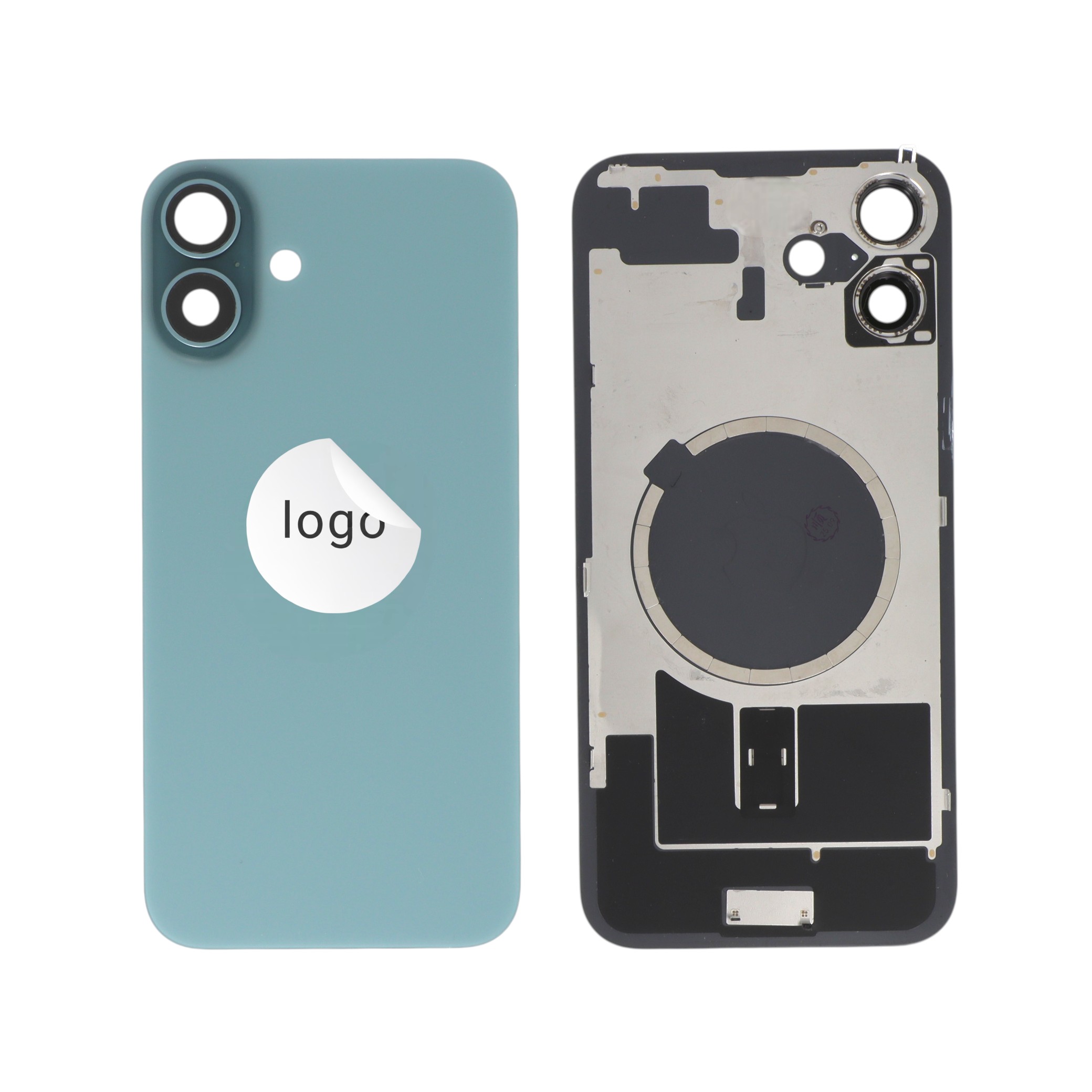 Vitre Arrière Sarcelle iPhone 16 Plus (Pulled B)