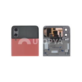 Vitre Arrière Supérieure Rouge Galaxy Z Flip4 (F721B)