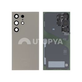 Vitre Arrière Titane Gris Galaxy S24 Ultra (S928B)