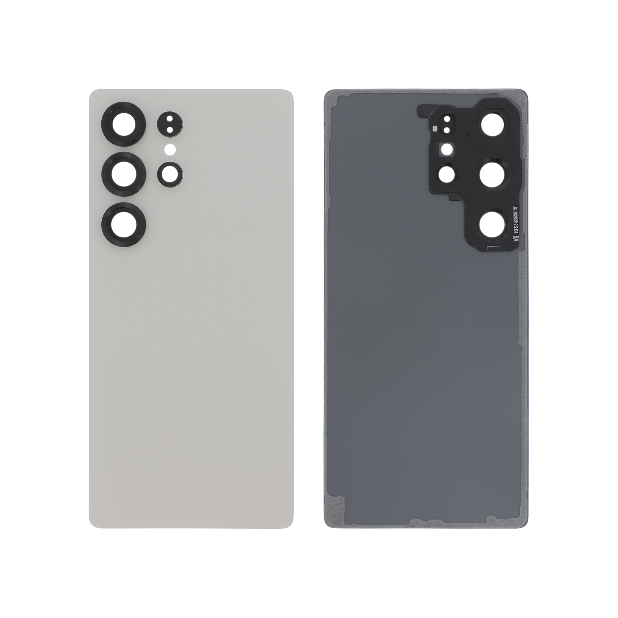 Vitre Arrière Titane Or Rose Galaxy S25 Ultra (S938B) (Sans logo)