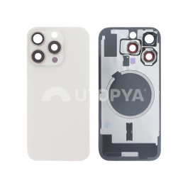 Vitre Arrière Titane Sable iPhone 16 Pro (Avec MagSafe) (Sans Logo)