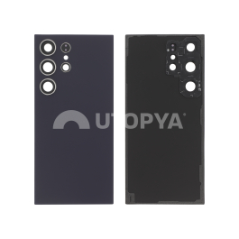 Vitre Arrière Titane Violet Galaxy S24 Ultra (S928B) (Sans logo)