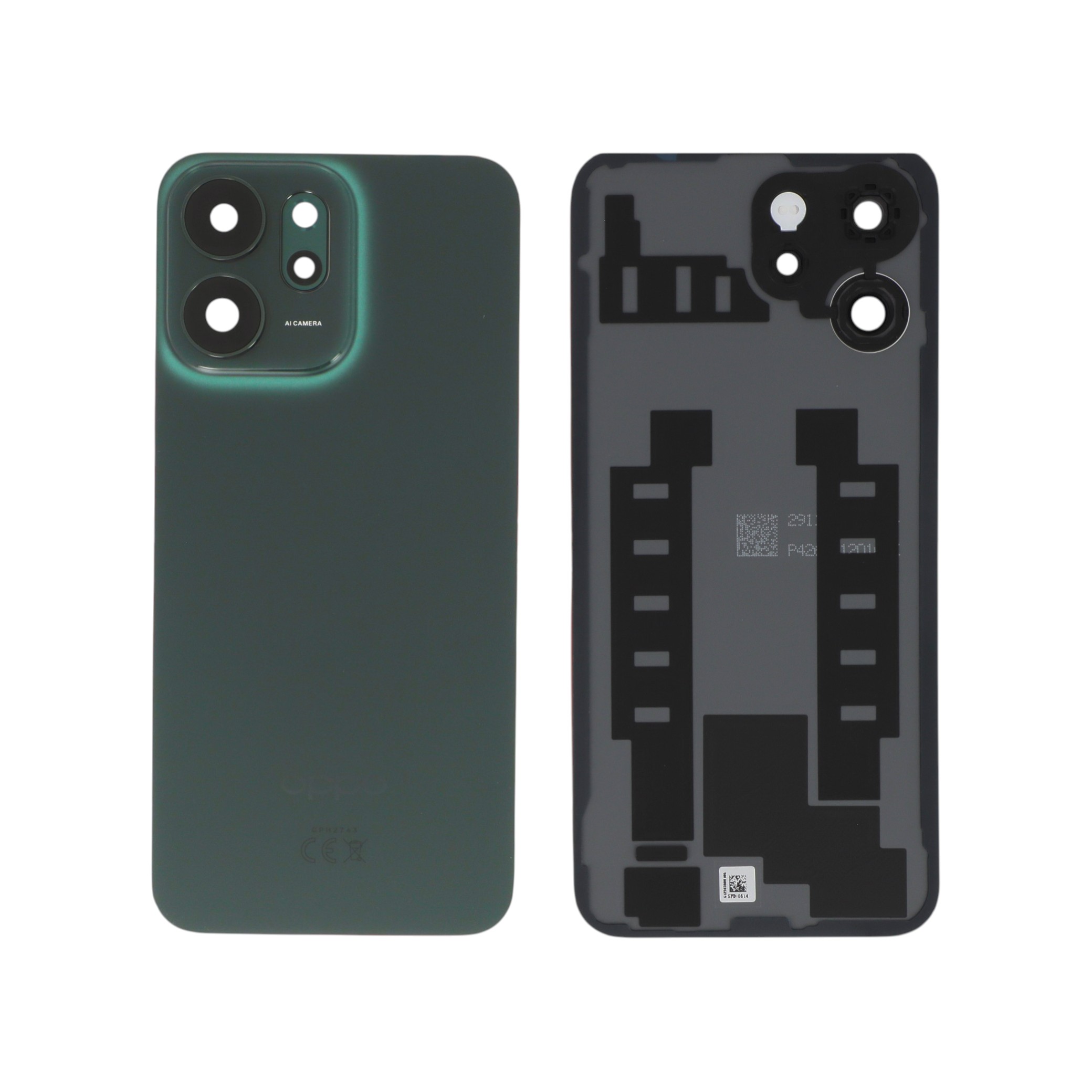Vitre Arrière Vert Émeraude Oppo Reno14 F 5G