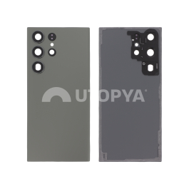 Vitre Arrière Verte Galaxy S23 Ultra (S918B) (Sans logo)