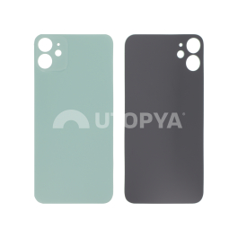 Vitre Arrière Verte iPhone 11 (Large Hole) (Sans Logo)