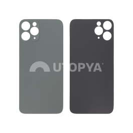 Vitre Arrière Verte iPhone 11 Pro (Large Hole) (Sans Logo)
