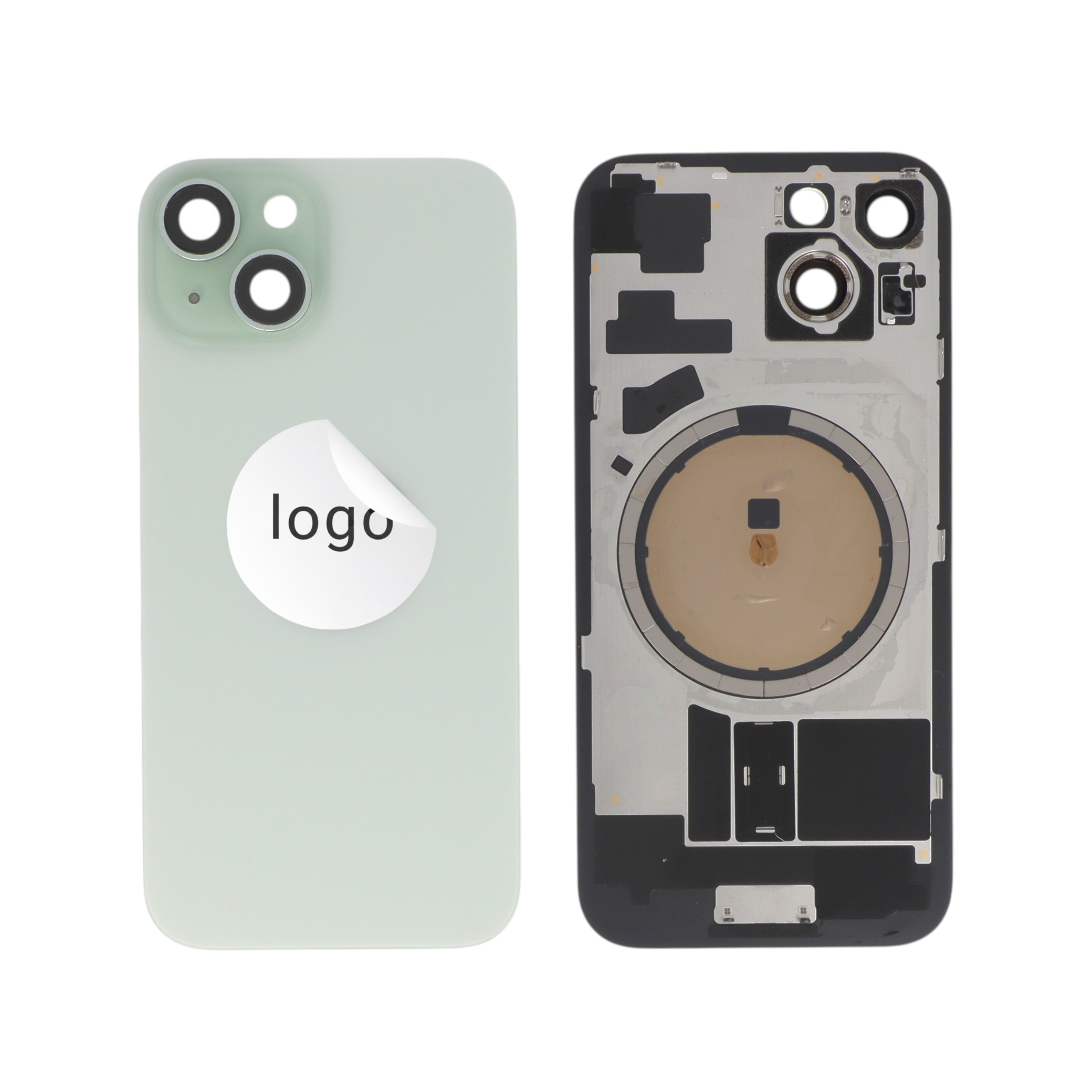 Vitre Arrière Verte iPhone 15 (Pulled B)