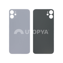 Vitre Arrière Violette iPhone 11 (Large Hole) (Sans Logo)