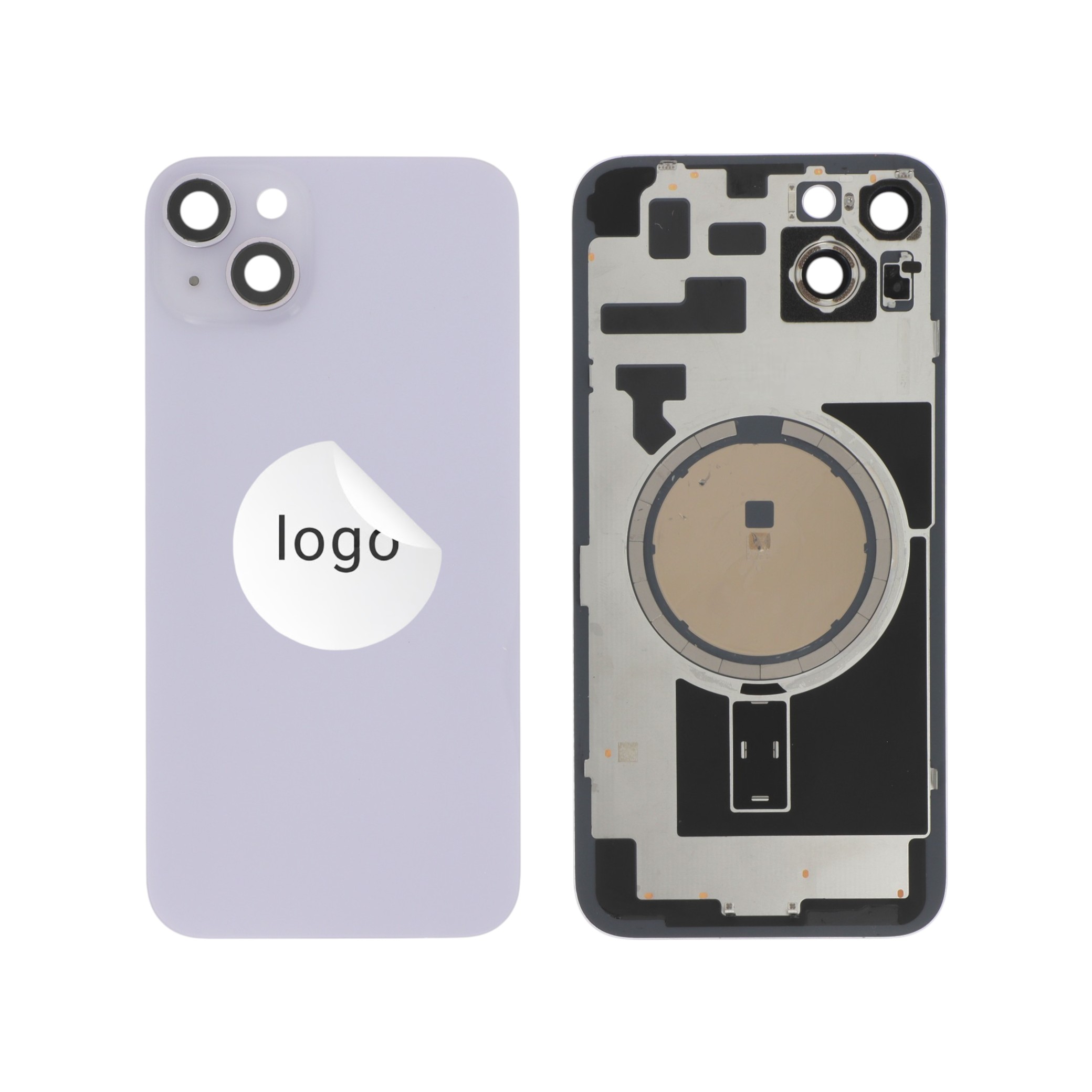 Vitre Arrière Violette iPhone 14 Plus (Pulled A)