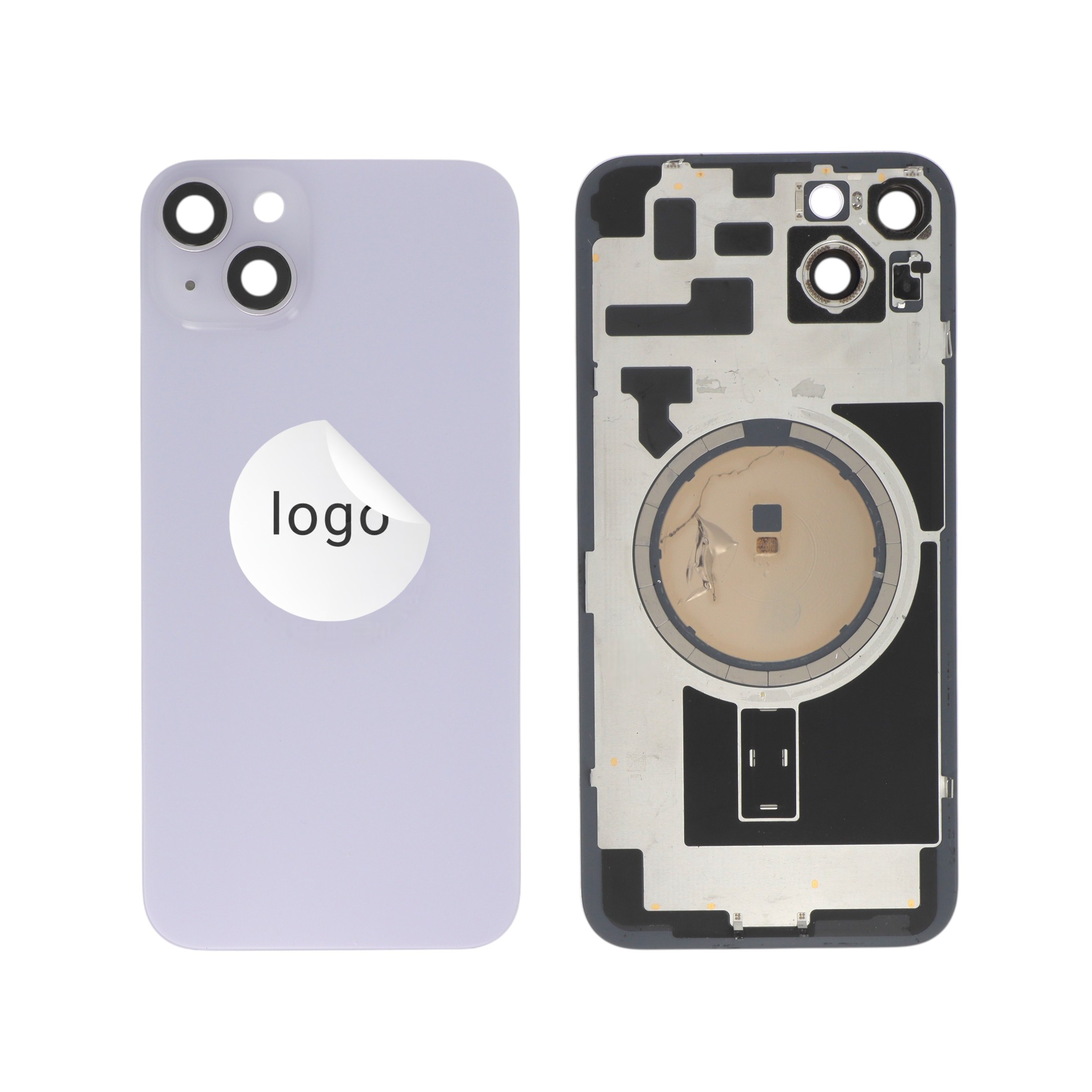 Vitre Arrière Violette iPhone 14 Plus (Pulled B)