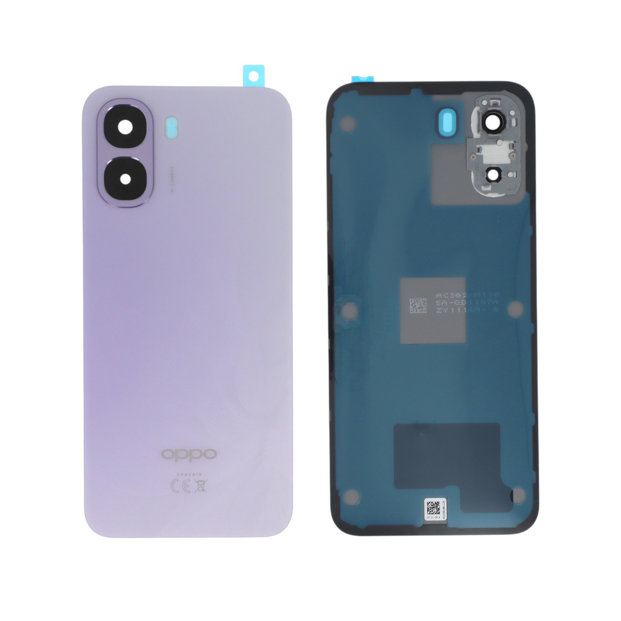 Vitre Arrière Violette Oppo A6x